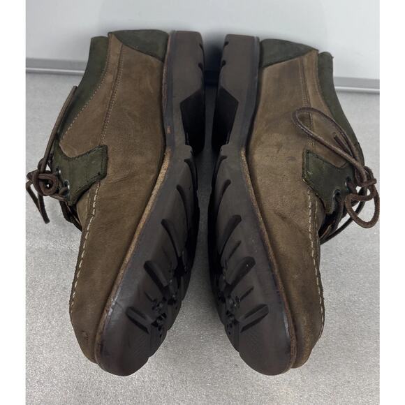 Quality Men Allen Edmonds Roanoke 8.5 D charcoal/olive nubuck leather main image 5